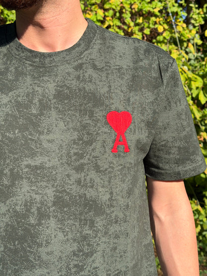 HILLS LABEL Erkek Premium T-Shirt & Şort Takım – Haki